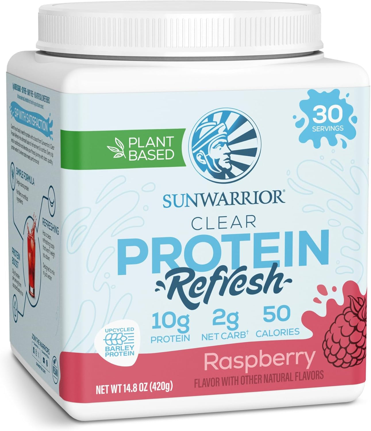 Raspberry Clear Protein Refresher, 14.8 OZ