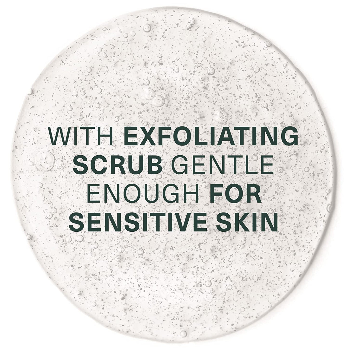 Glycolic Acid Face Wash - Facial Cleanser and Scrub - 10% Glycolic Acid, AHA - Salicylic Cleanser - 6 Fl. Oz